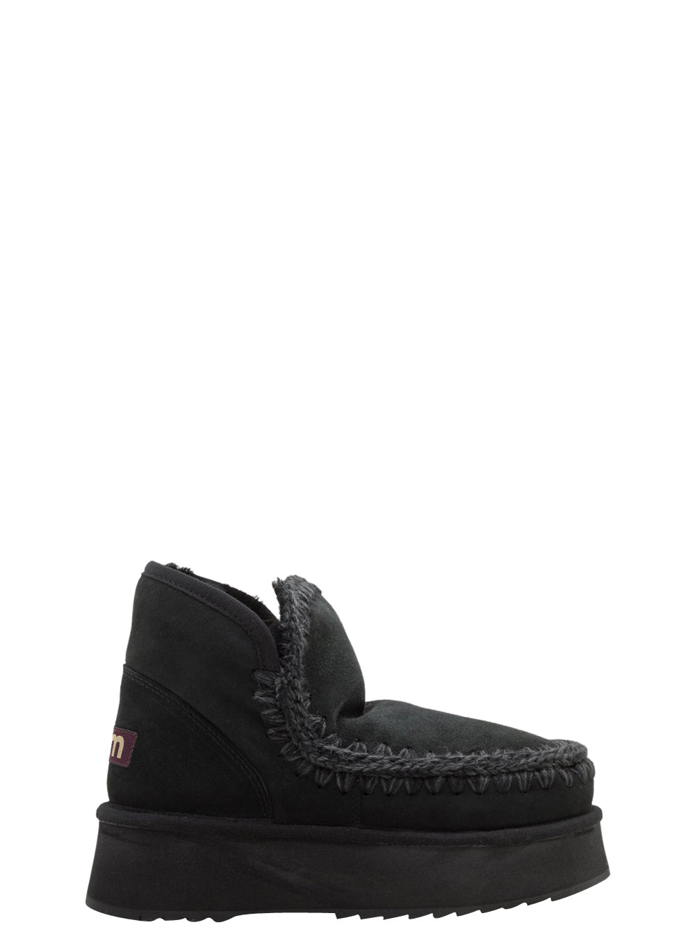 MOU Stivaletti Donna Mini Eskimo Nero