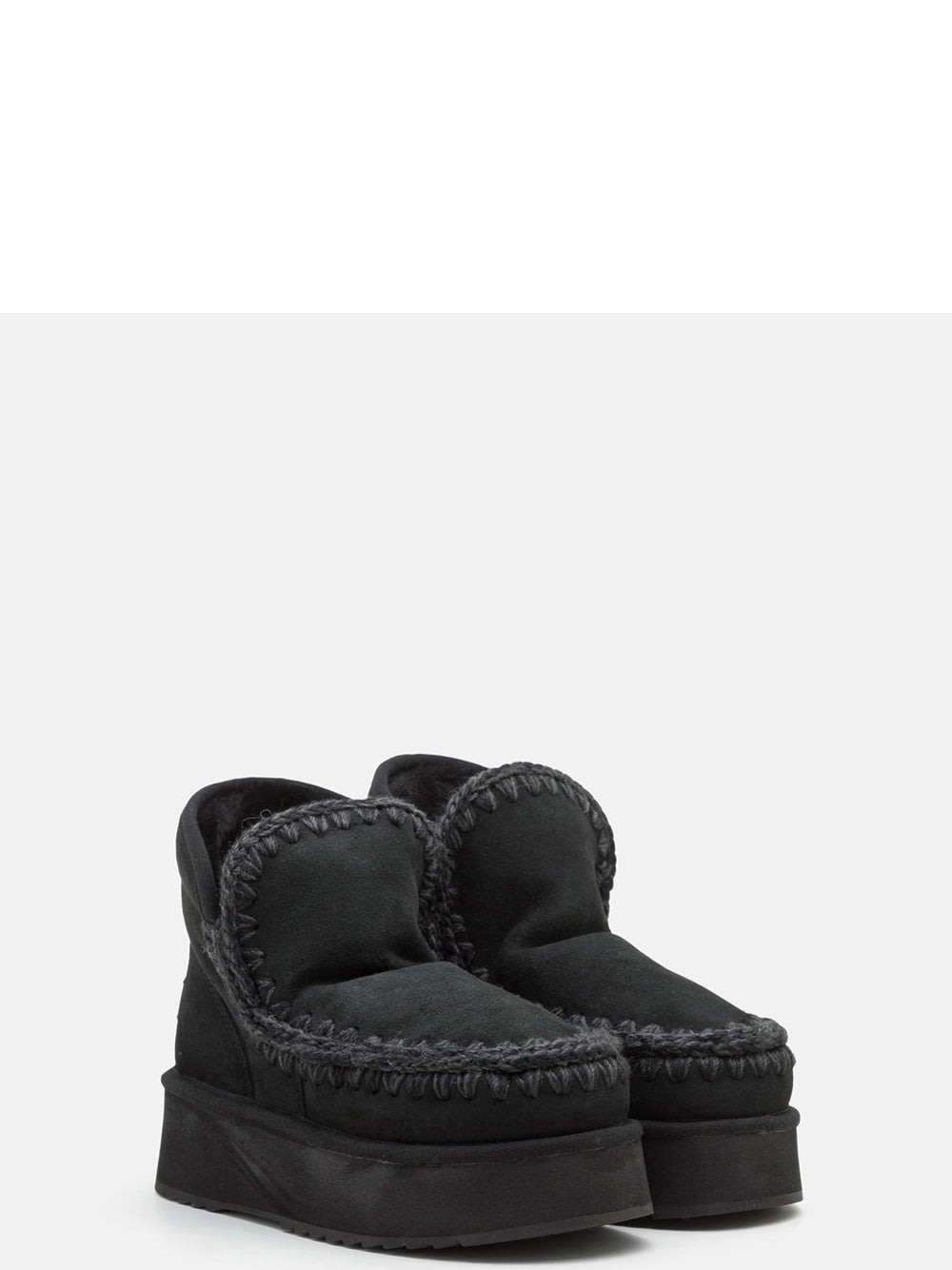 MOU Stivaletti Donna Mini Eskimo Nero