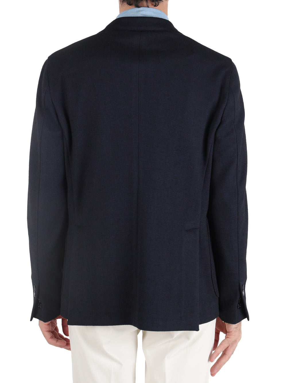 Mulish Giacca Uomo quadro Blu