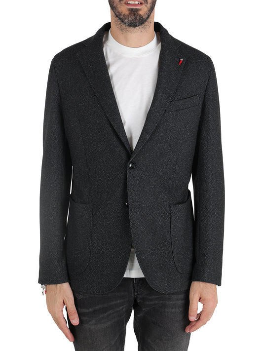 Mulish Giacca Uomo micro fantasia Grigio Scuro