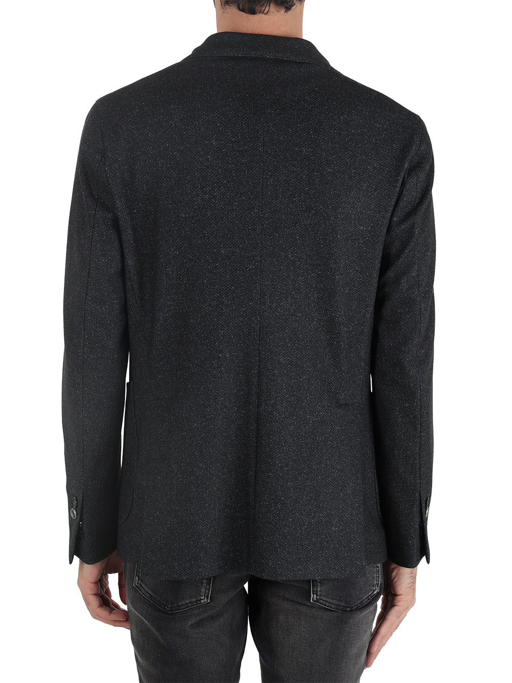 Mulish Giacca Uomo micro fantasia Grigio Scuro