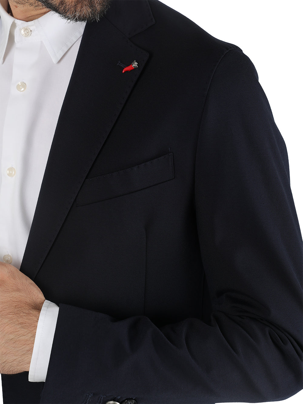 Mulish Abito Casual Uomo mono petto Blu