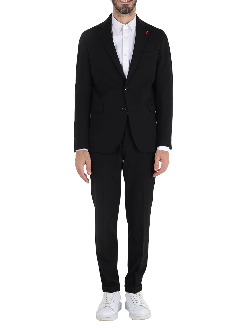 Mulish Abito Casual Uomo mono petto Nero