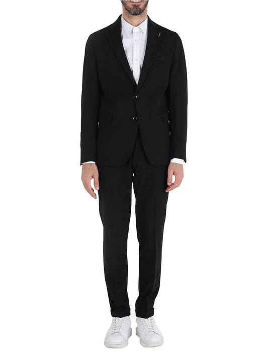 Mulish Abito Casual Uomo mono petto Nero