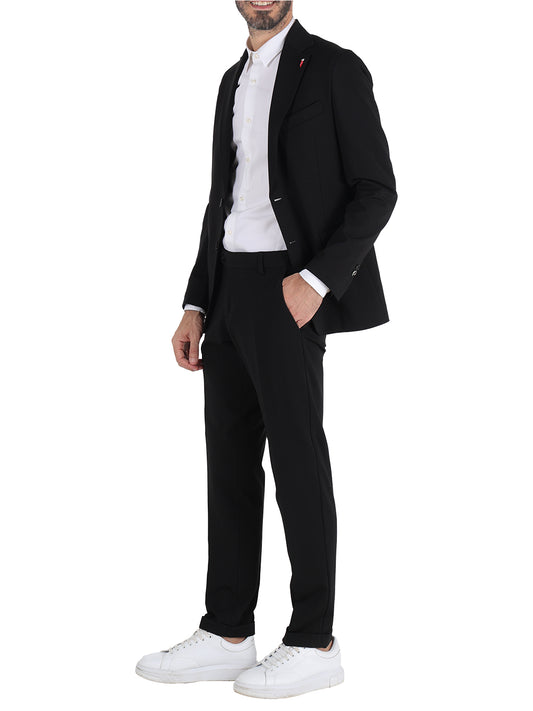 Mulish Abito Casual Uomo mono petto Nero