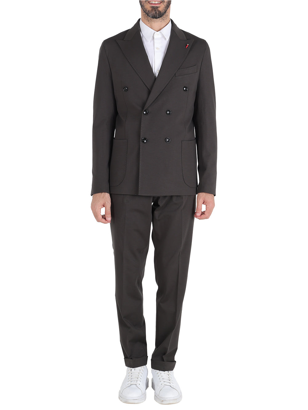 Mulish Abito Casual Uomo doppio petto Verde militare