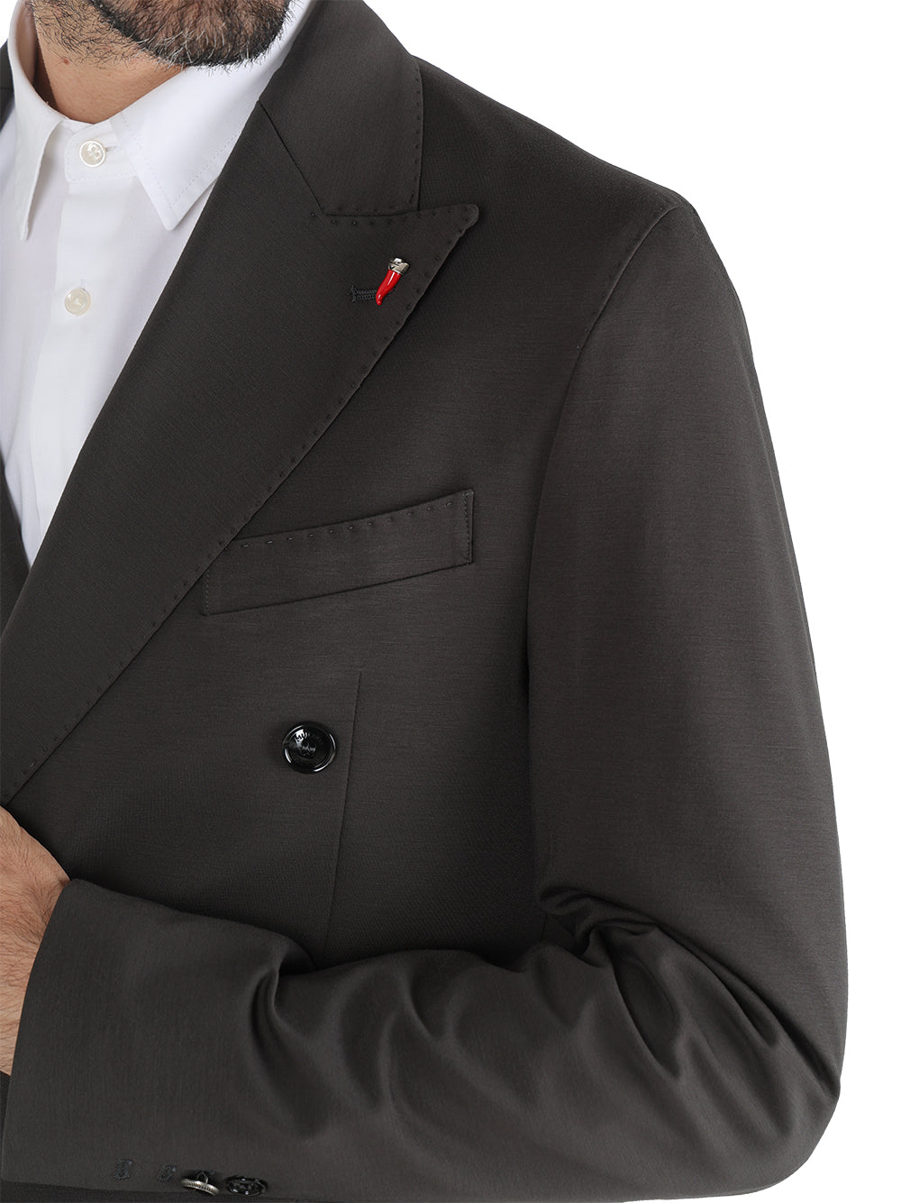 Mulish Abito Casual Uomo doppio petto Verde militare