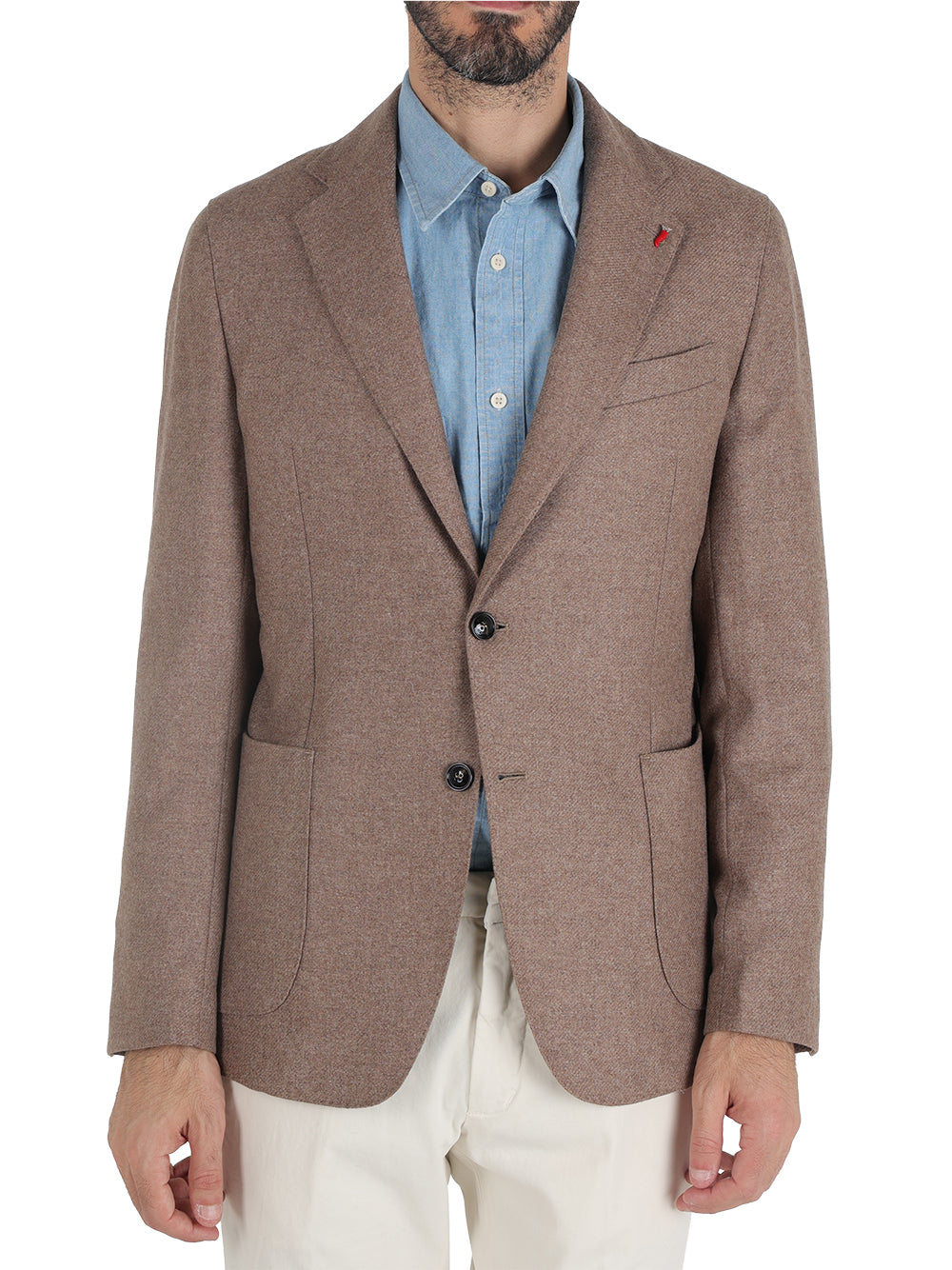 Mulish Giacca Uomo lana Fango