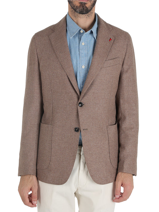 Mulish Giacca Uomo lana Fango