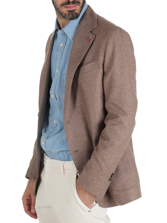 Mulish Giacca Uomo lana Fango