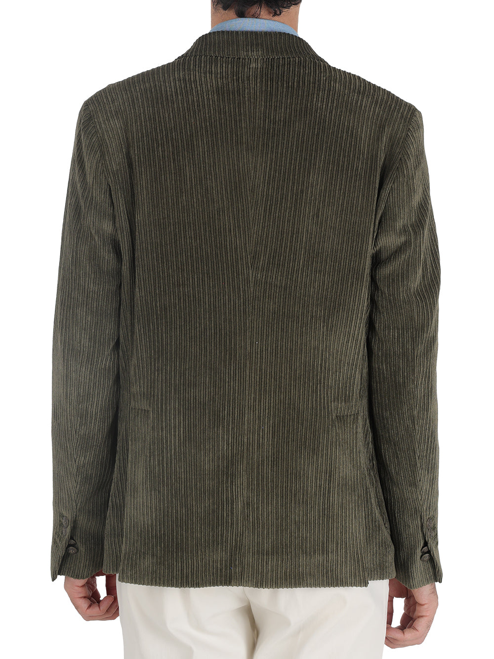 Mulish Giacca Uomo doppio petto Verde militare