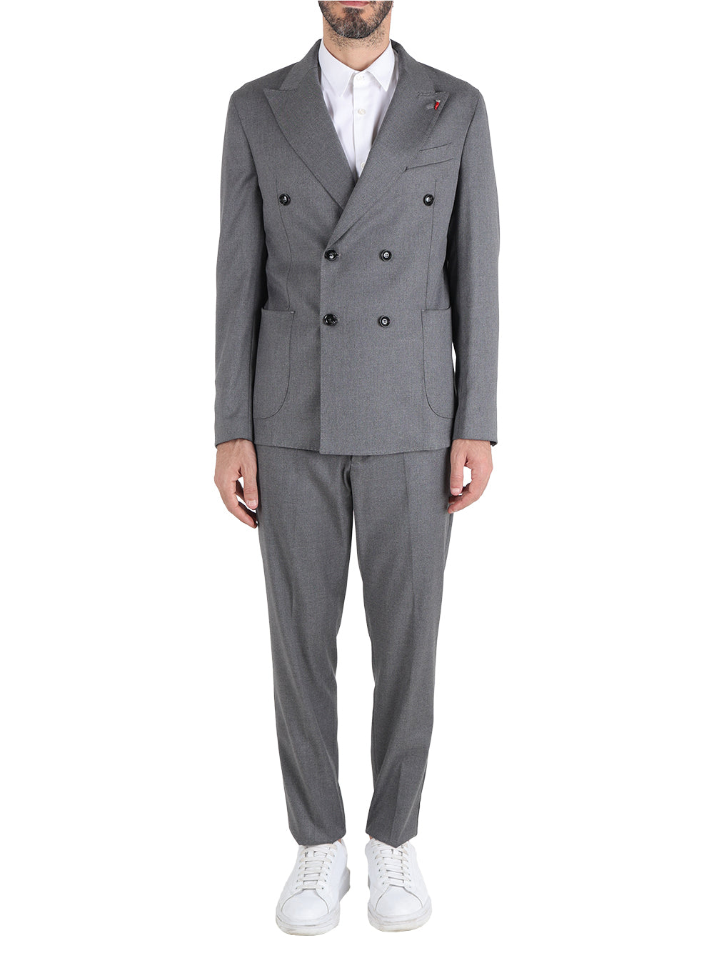 Mulish Abito Casual Uomo sfoderato Grigio Chiaro