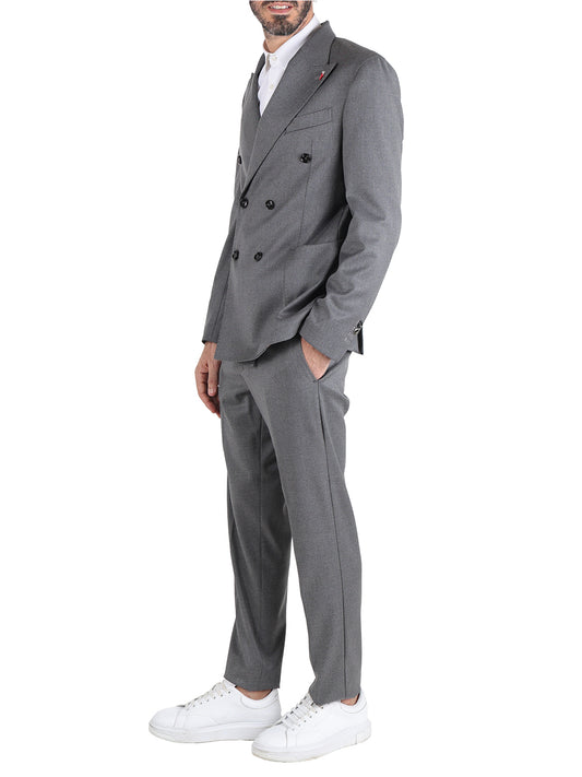 Mulish Abito Casual Uomo sfoderato Grigio Chiaro