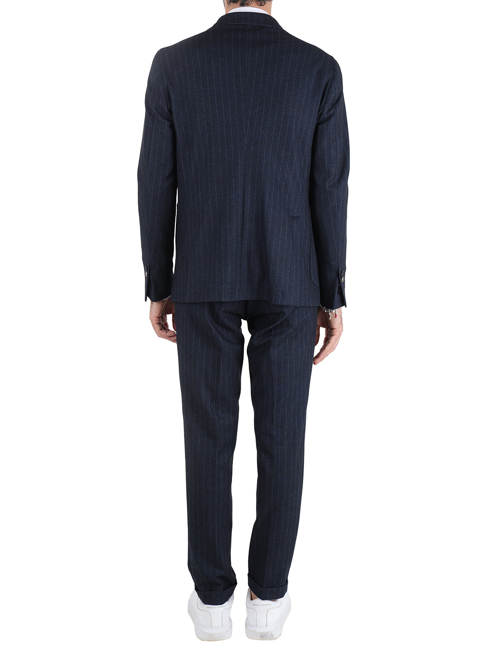 Mulish Abito Casual Uomo rigato Blu
