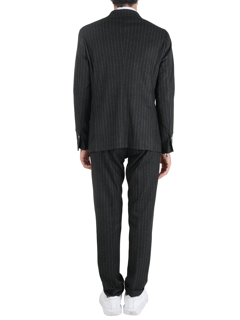 Mulish Abito Casual Uomo rigato Verde