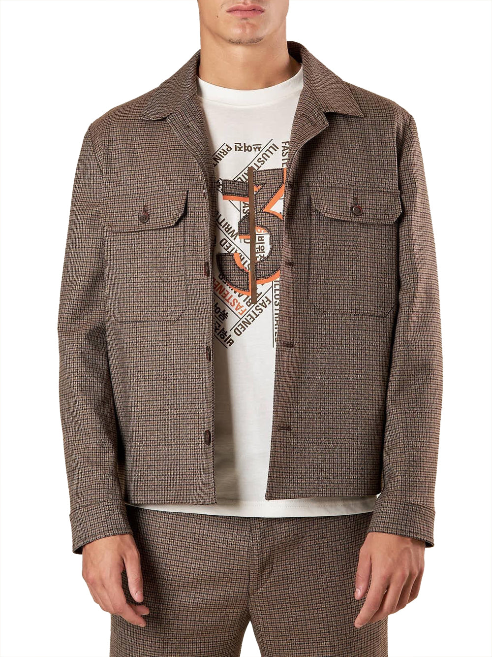 Over-D Giubbino Uomo Moro