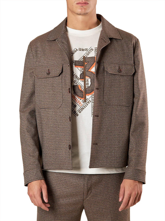 Over-D Giubbino Uomo Moro