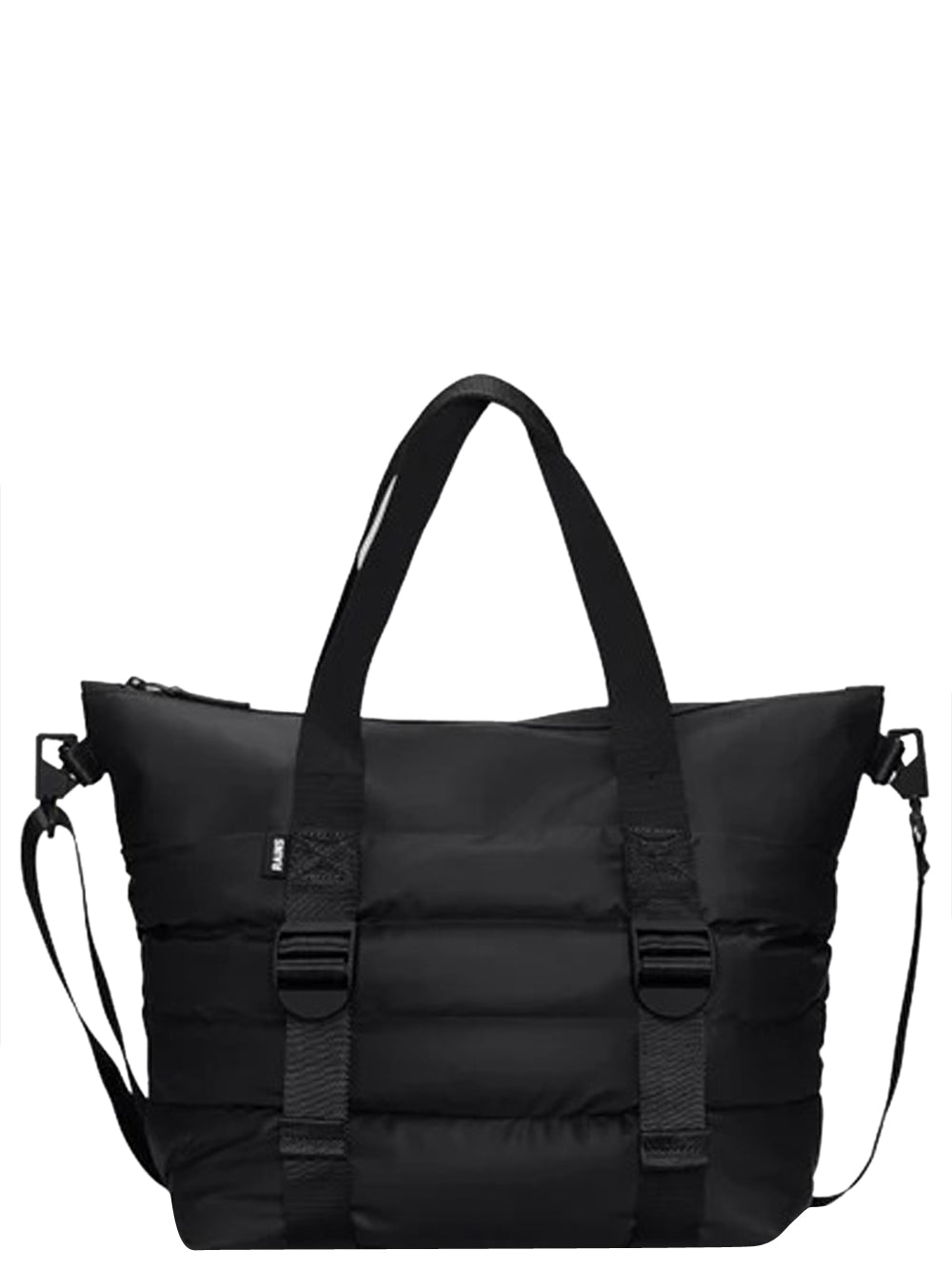 Borsa a Mano Unisex Puffer Mix Tote Nero