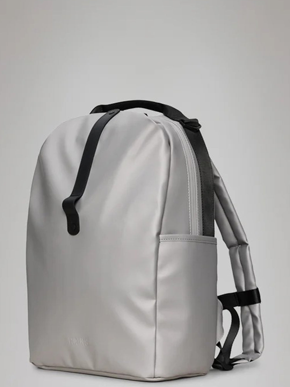 Zaino Unisex Clip Front Grigio opaco