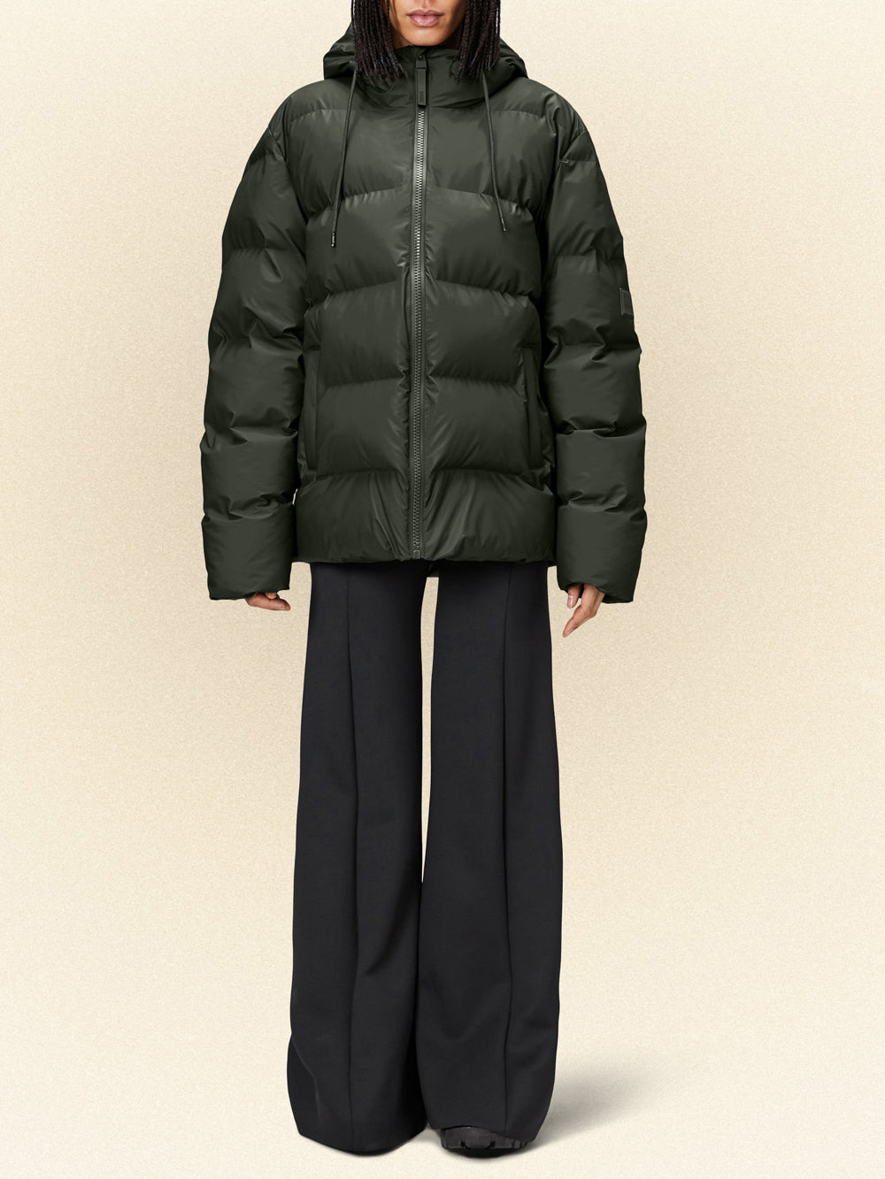 Rains Giubbino Unisex 15120 Verde