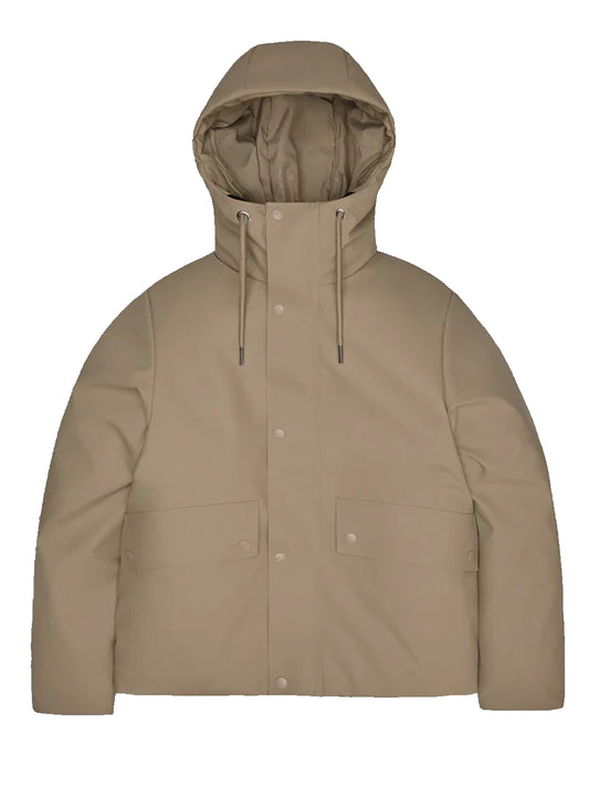 Giubbino Donna Nome Short Parka Beige