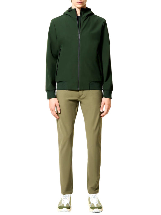 RRD Giubbino Uomo Surflex winter thermo hood zip Verde militare