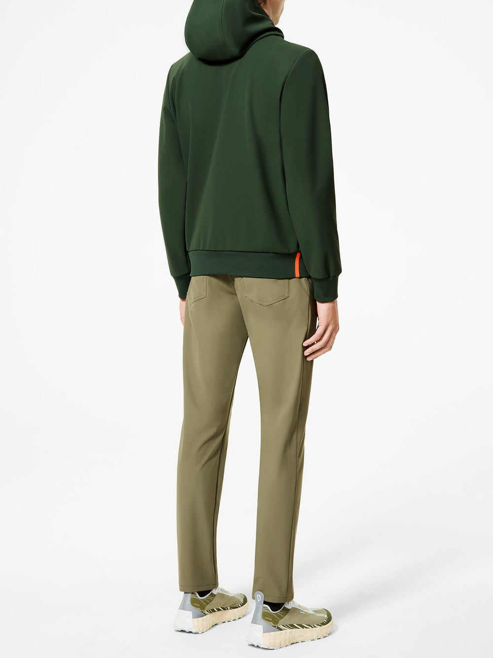 RRD Giubbino Uomo Surflex winter thermo hood zip Verde militare