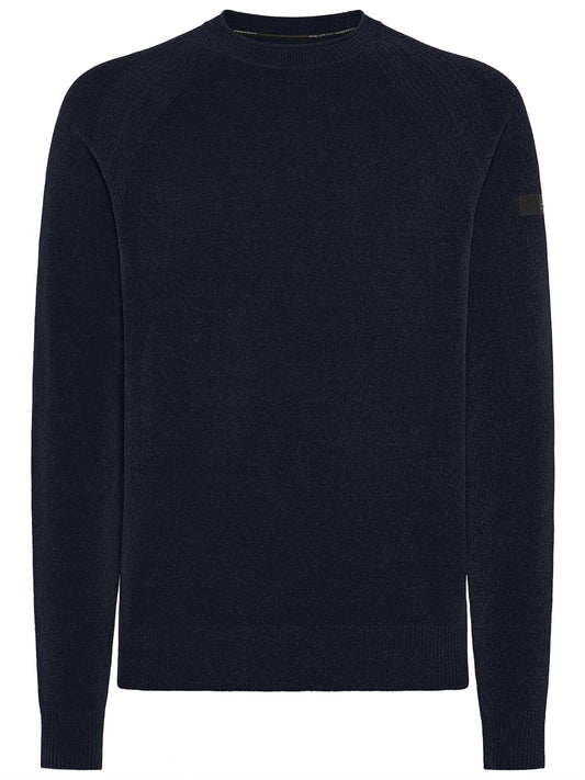 RRD Maglia Uomo Velvet round knit Blu