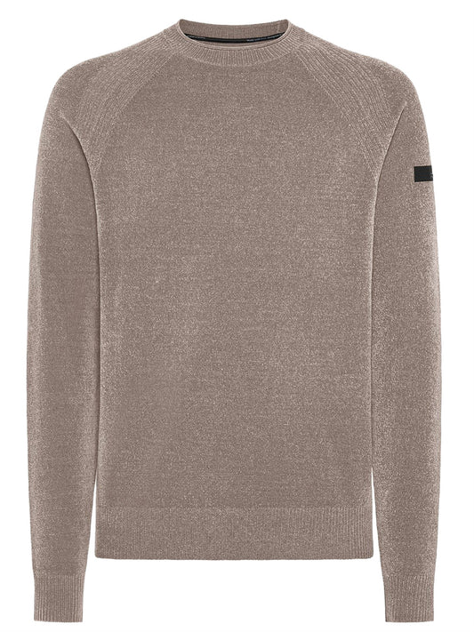 RRD Maglia Uomo Velvet round knit Tabacco
