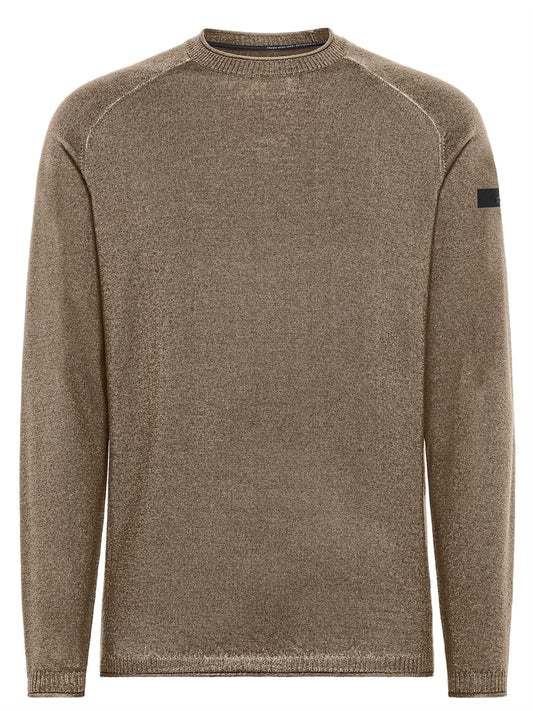 RRD Maglia Uomo Crispy round knit Taupe