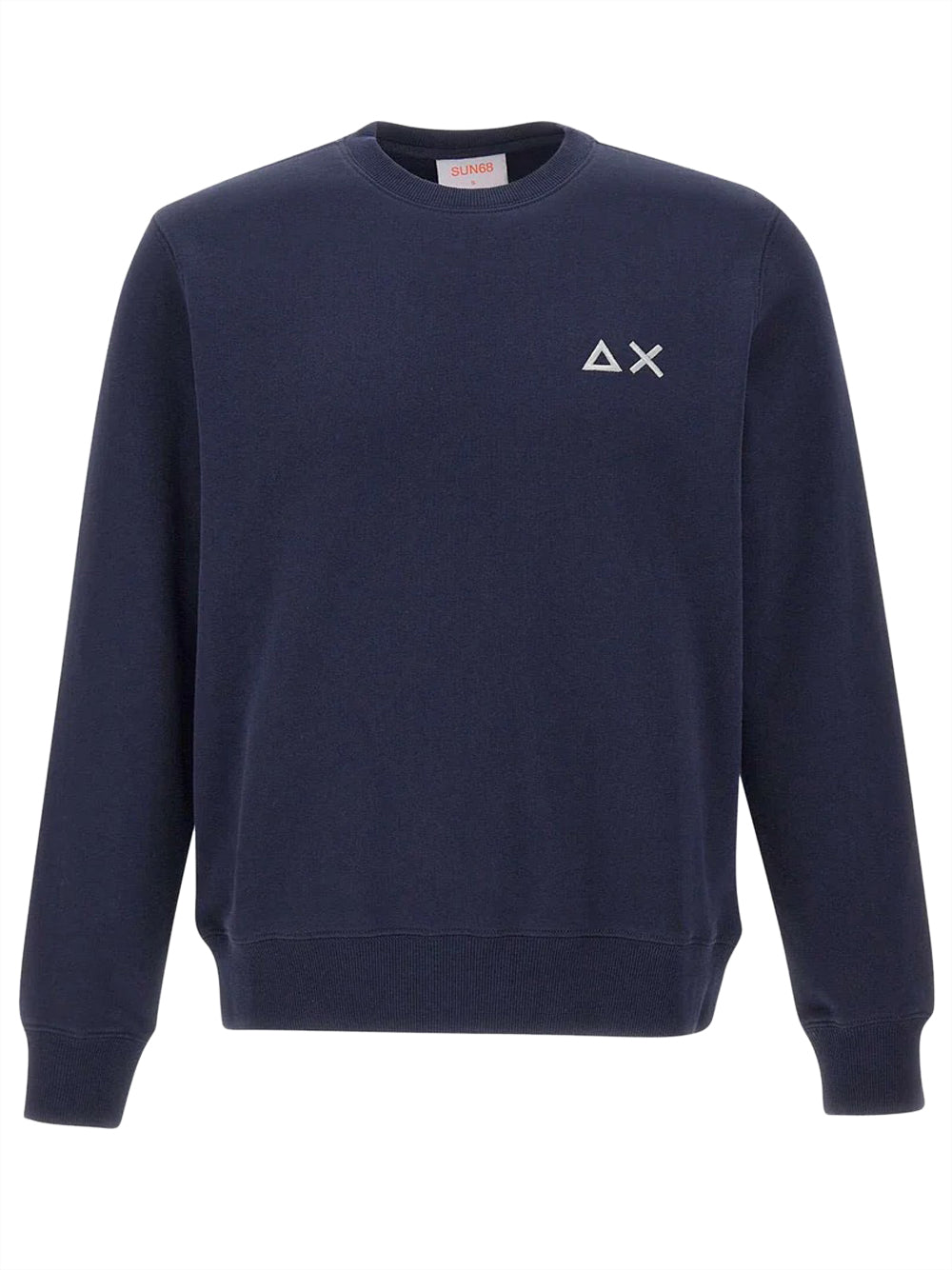 Sun68 Felpa Girocollo Uomo F45103 Blu