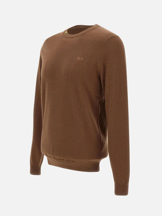 Sun68 Maglia Uomo K45101 Marrone