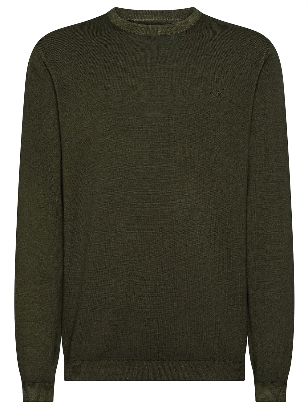 Sun68 Maglia Uomo Militare scuro