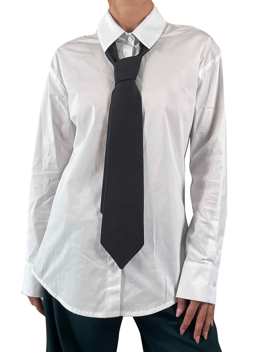 Tensione In Camicia Casual Donna Bianco