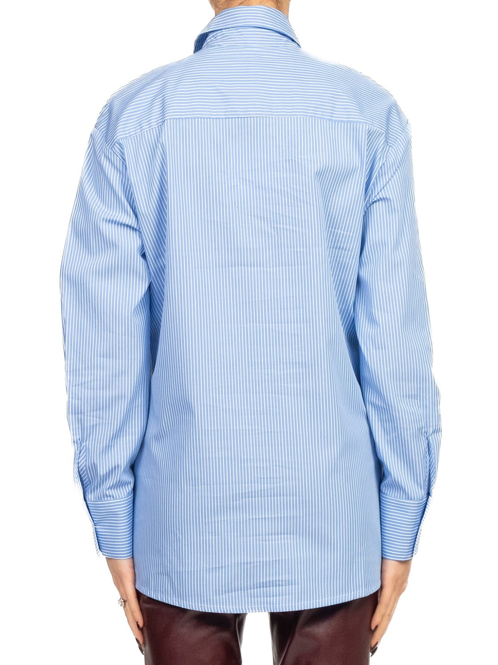 Tensione In Camicia Casual Donna Celeste