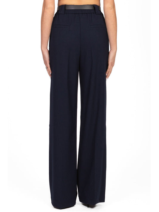 Tensione In Pantalone Casual Donna Blu