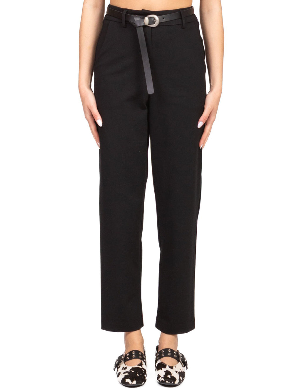 Tensione In Pantalone Casual Donna Nero