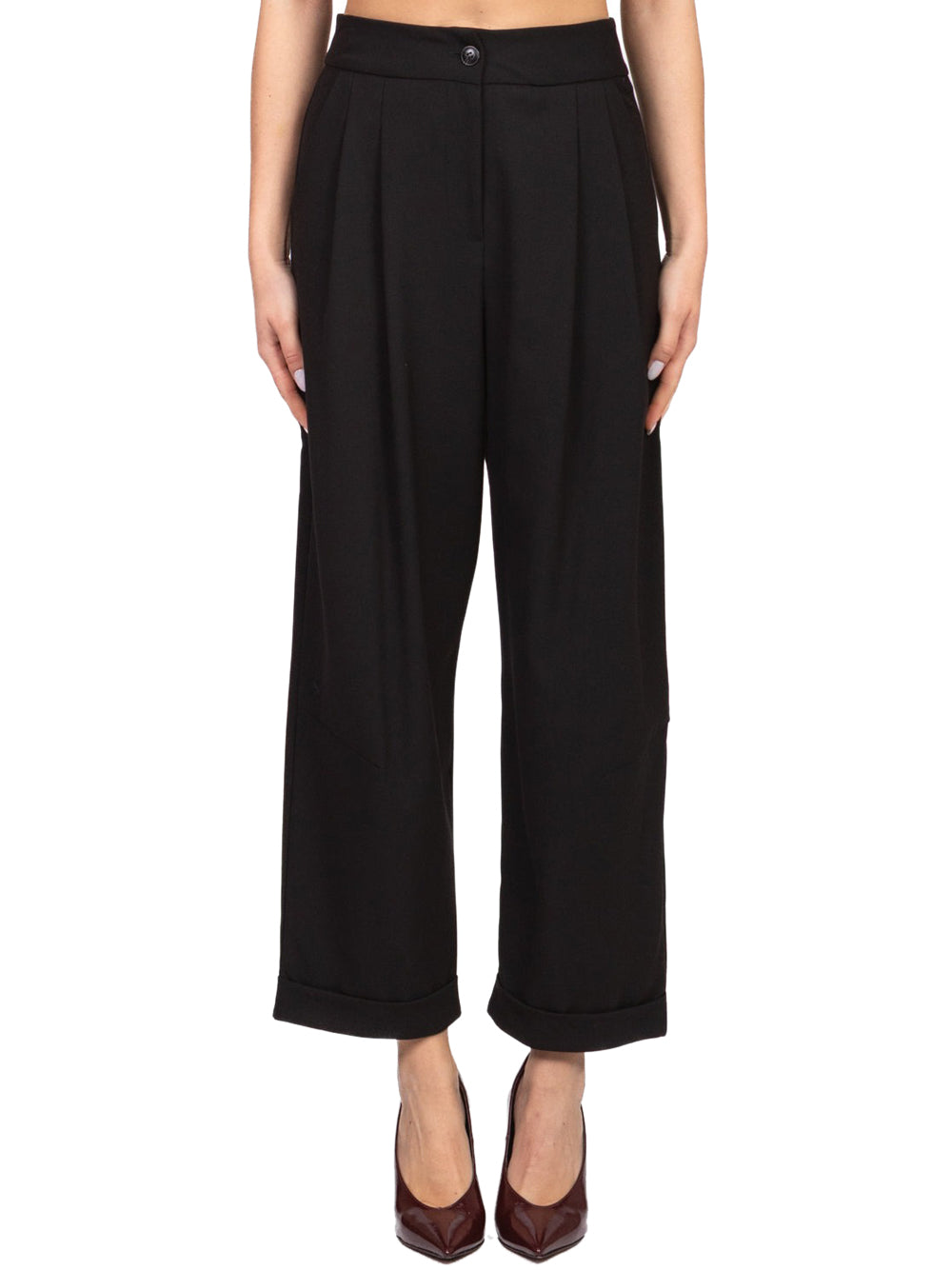 Tensione In Pantalone Casual Donna Nero