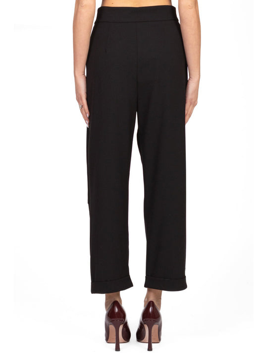 Tensione In Pantalone Casual Donna Nero