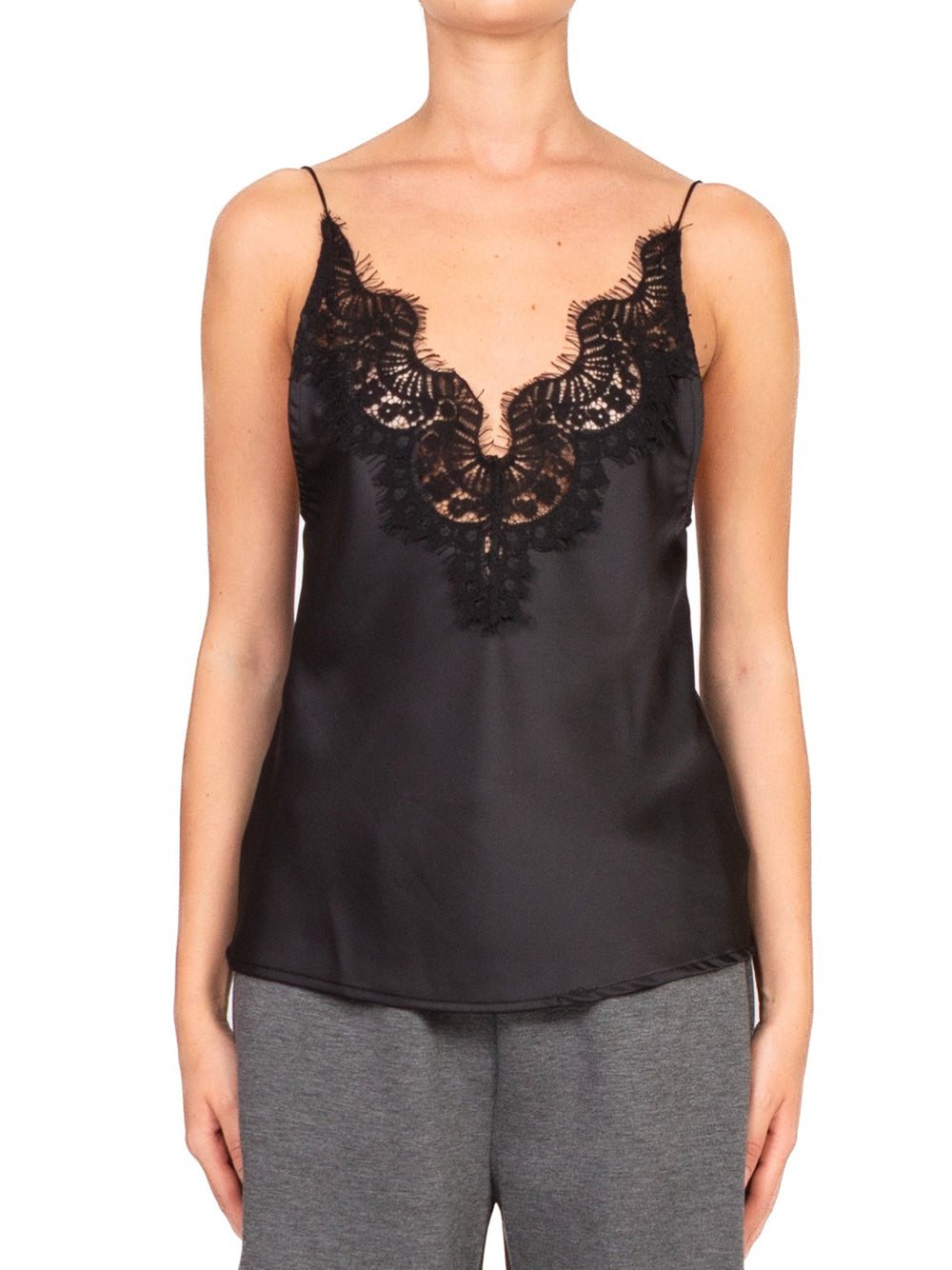 Tensione In Top Donna Nero