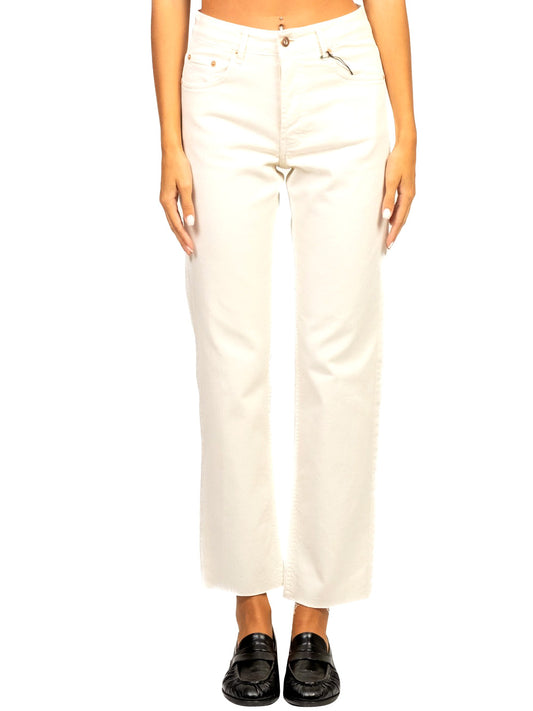 Tensione In Pantalone Casual Donna Panna