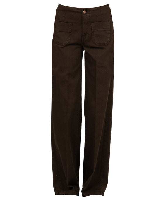 Tensione In Pantalone Casual Donna Moro