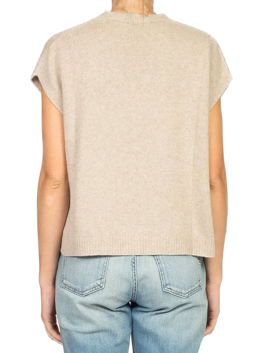 Tensione In Gilet Donna Sabbia