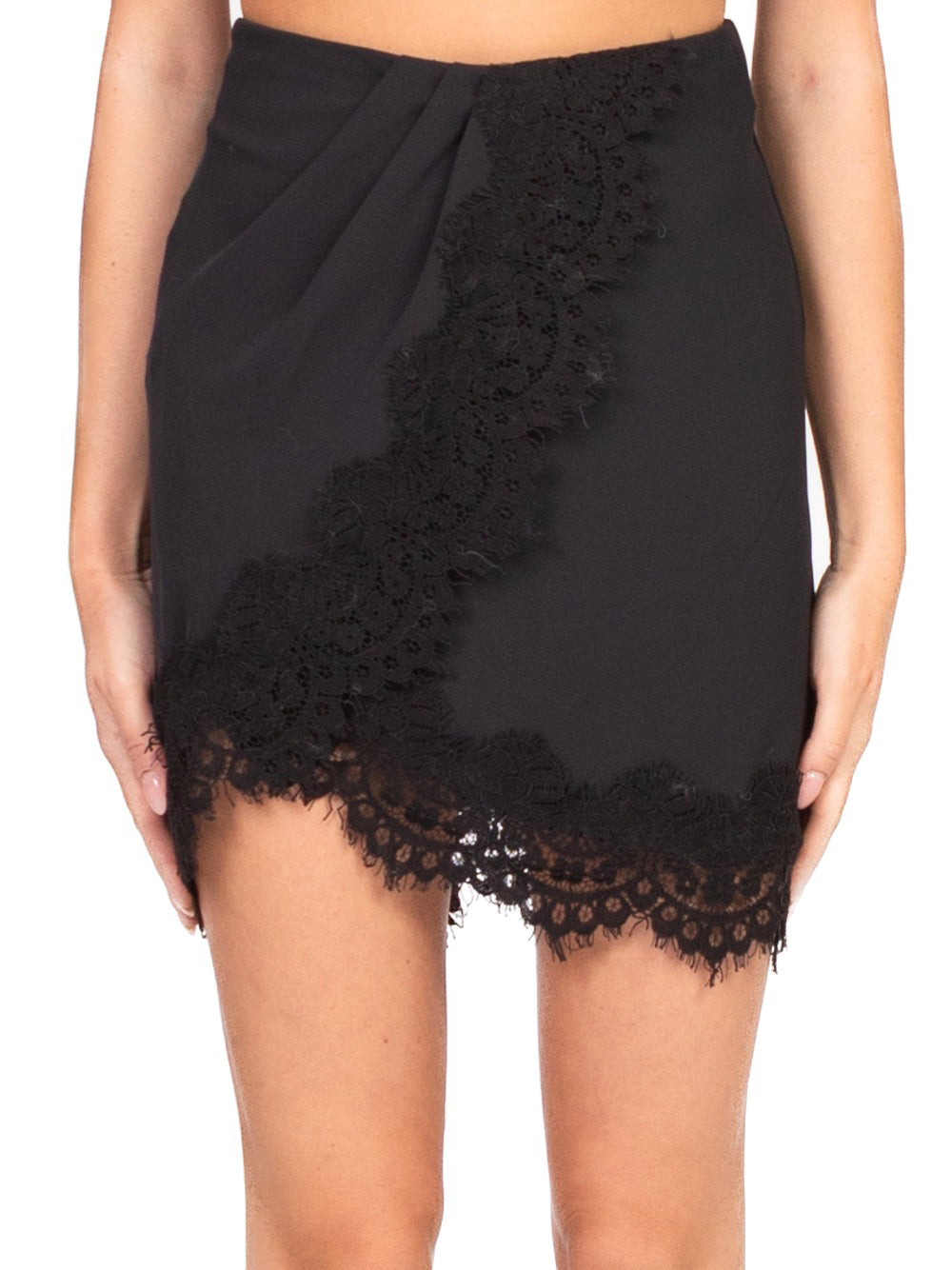 Tensione In Gonna Midi Donna Nero