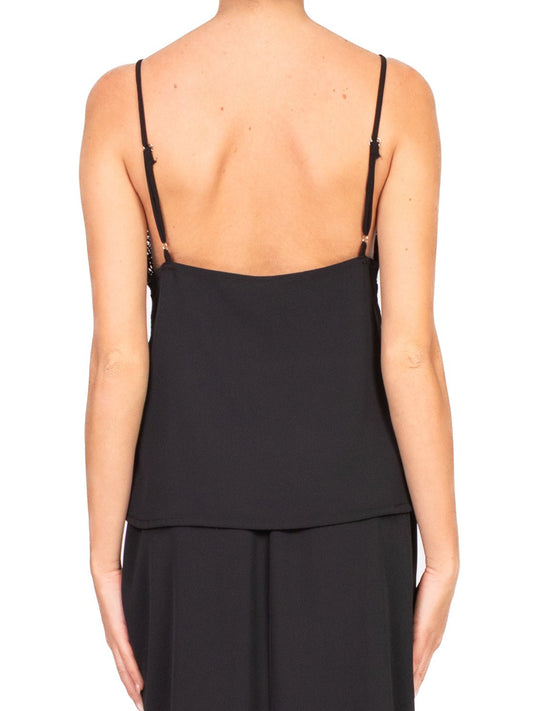 Tensione In Top Donna Nero