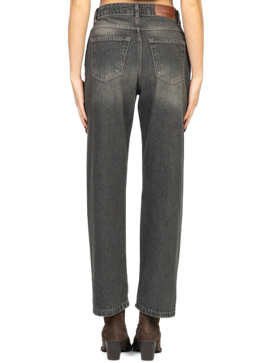 Tensione In Jeans Regular Donna Nero