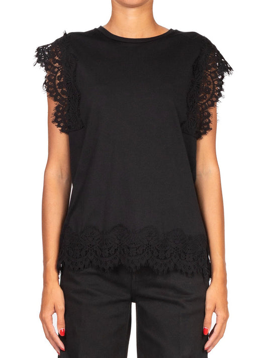 Tensione In Maglia Donna Nero