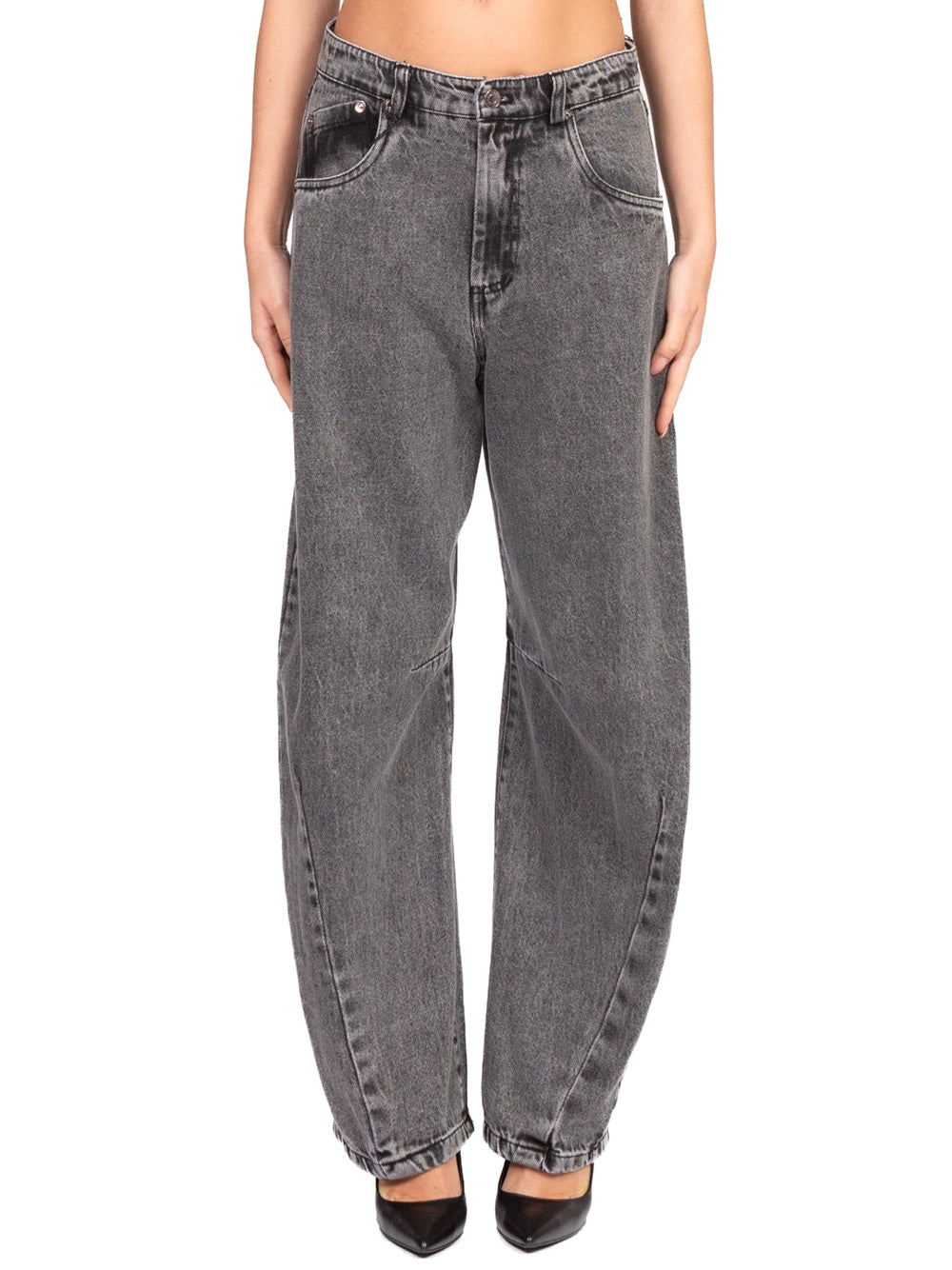 Tensione In Pantalone Casual Donna Nero