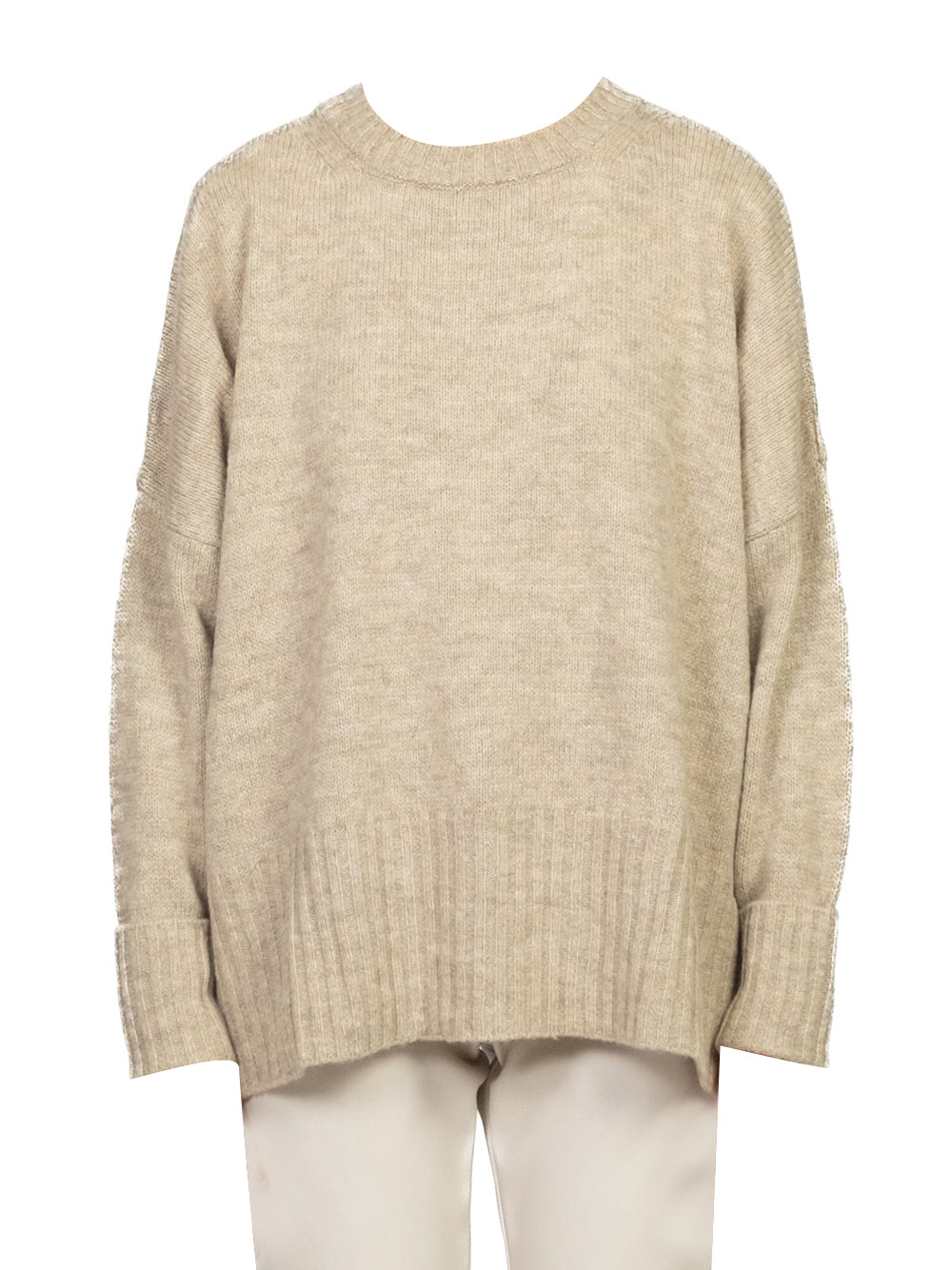 Tensione In Maglia Donna Beige