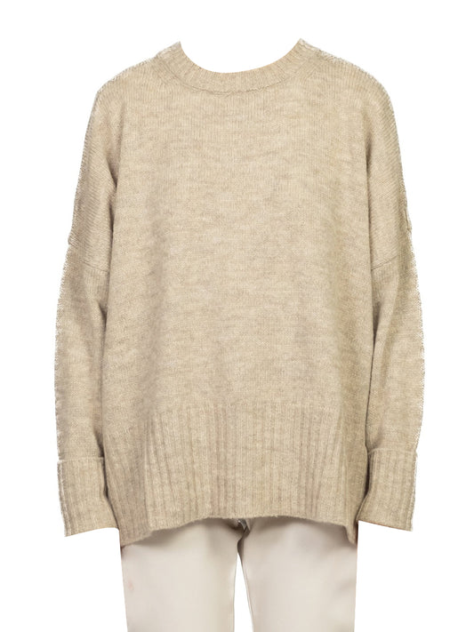 Tensione In Maglia Donna Beige
